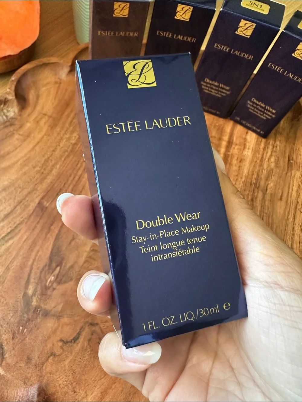 5N2 NEW Estee Lauder Double Wear Stay-in-Place Makeup - Amber Honey